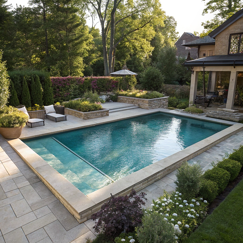 Margelles en bois composite