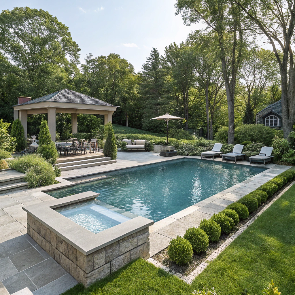 Piscine en b&eacute;ton